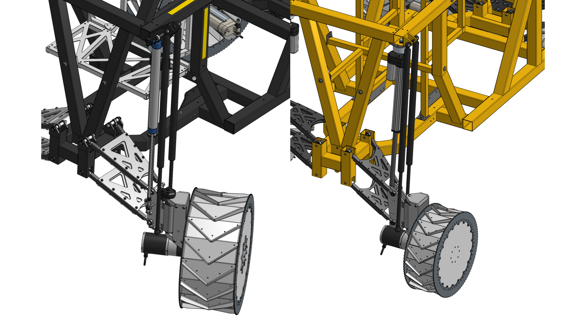 New suspension assembly